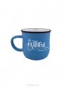 Productafbeelding Mug blue be faithful