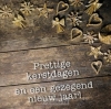 Productafbeelding Kerstkaart engeltjes en hartjes prettige kerstdagen en een gezegend nieuw jaar!