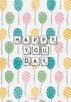 Productafbeelding Wenskaart happy you day