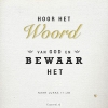 Productafbeelding Wenskaart Hoor het woord