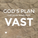 Productafbeelding God's plan staat vast