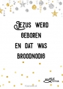 Productafbeelding Jezus werd geboren