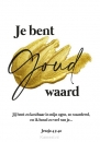 Productafbeelding Minikaart je bent goud waard