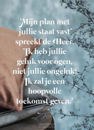 Productafbeelding Metal deco mijn plan met jullie