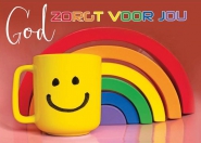 Productafbeelding Prentbriefkaart God zorgt voor jou