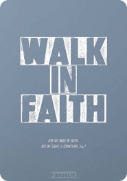 Productafbeelding Minikaart walk in faith