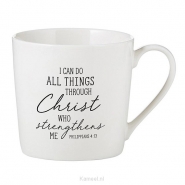 Productafbeelding Cafe Mug I can do all things