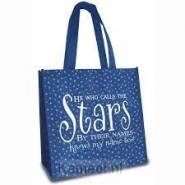 Productafbeelding Eco tote bag Dark Blue He who calls